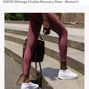 OOFOS Women's White Sneakers